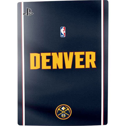 NBA Denver Nuggets Jersey PS5 Digital Edition Console Skin